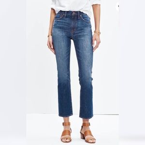 Madewell Cali Demi-Boot Jeans in Donovan Wash